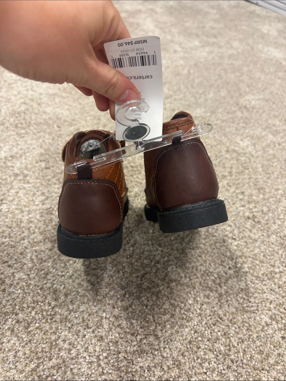 Carter’s NWT boys Boss boots size 8